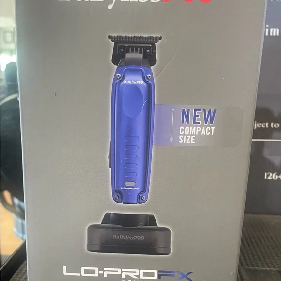 BaBylissPRO LO-PROFX Compact Series Blue Cordless Trimmer